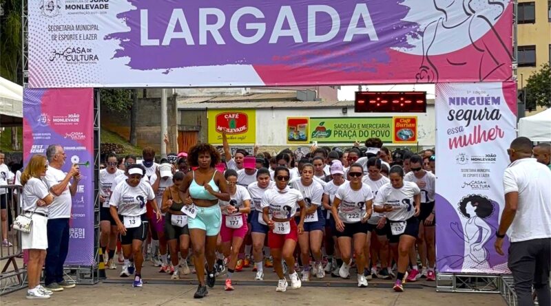 Quase mil mulheres participam da 5ª edição da corrida “Ninguém Segura Essa Mulher” em João Monlevade