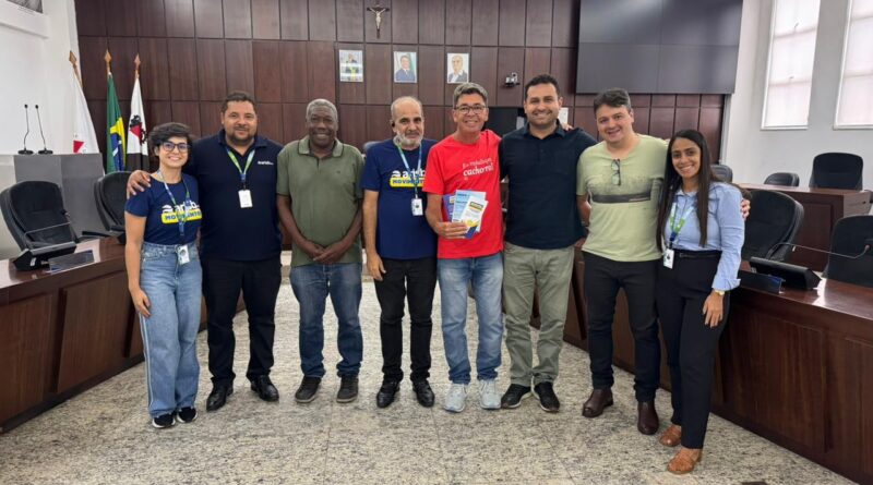 Câmara de João Monlevade recebe representantes da ARISB-MG para diálogo sobre saneamento básico
