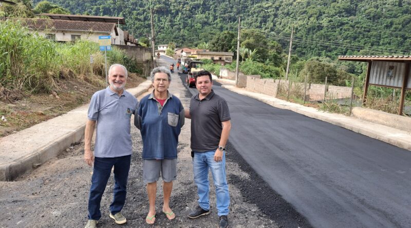 Jacuí recebe novo asfalto e melhorias em infraestrutura urbana