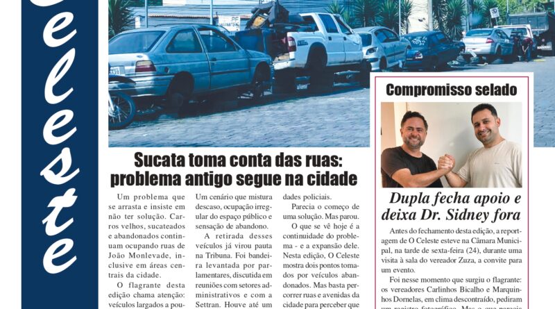 Confira a nova edição do Jornal O Celeste