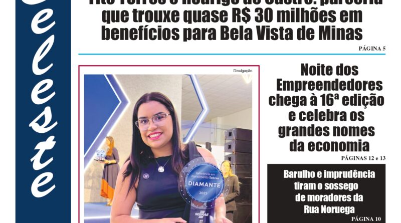 Confira a nova edição do Jornal O Celeste