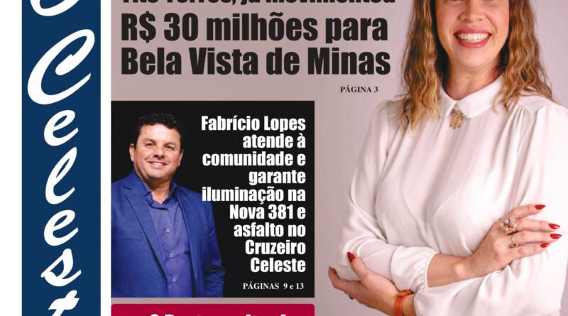 Confira a nova edição do Jornal O Celeste
