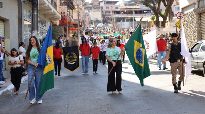 Bela Vista de Minas prepara Desfile de 7 de Setembro com participação de escolas, entidades e comunidade